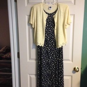 California Concepts maxi dress with jacket